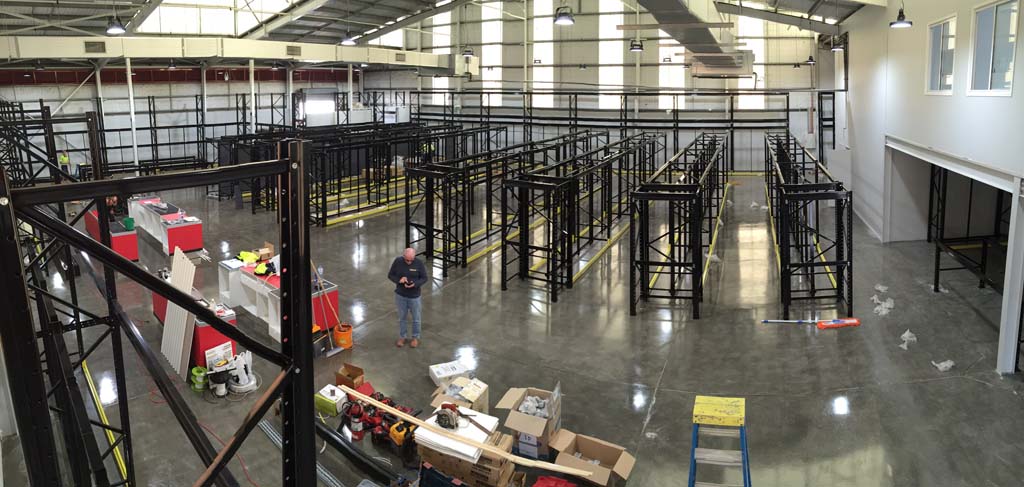 Retail Technology Rollouts Retail fitout infrastructure works completed by EDN