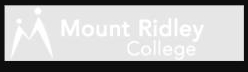 Mount Ridley College logo